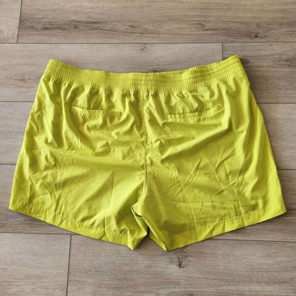 Old Navy Active Stretch Tech Shorts Womens Size 2X Yellow - Picture 5 of 5